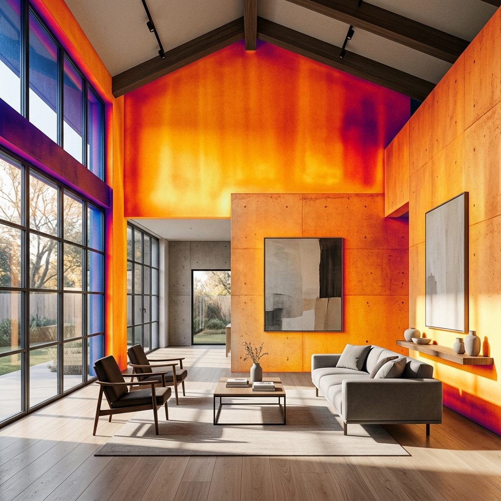 Pintura térmica y térmica de casa